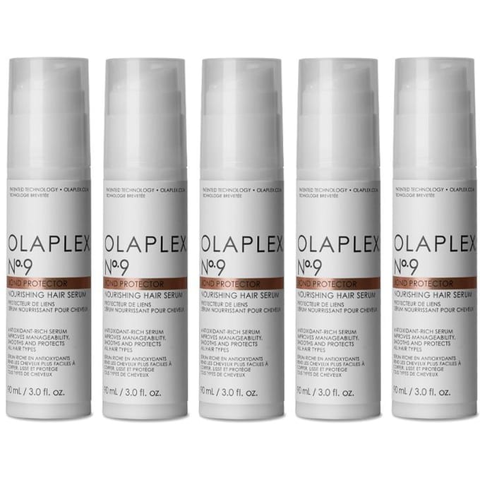 5x Olaplex No.9 Bond Protector Nourishing Hair Serum 90ml
