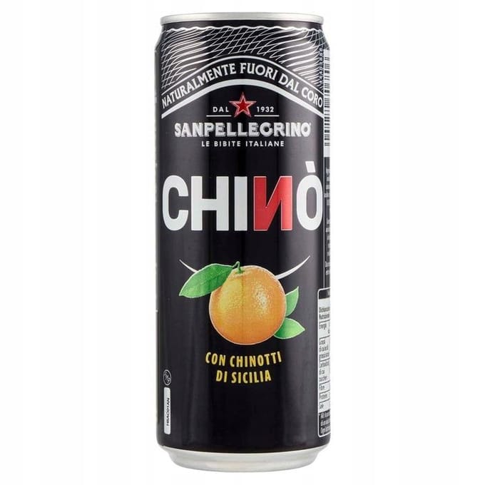Koolzuurhoudende drank chino 330ml - san pellegrino