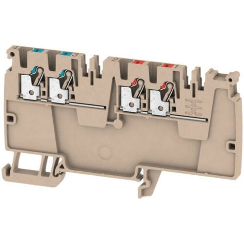 Weidmüller 1988230000 Doorgangsklem 5.1 mm Spanveer Grijs 50 stuk(s)