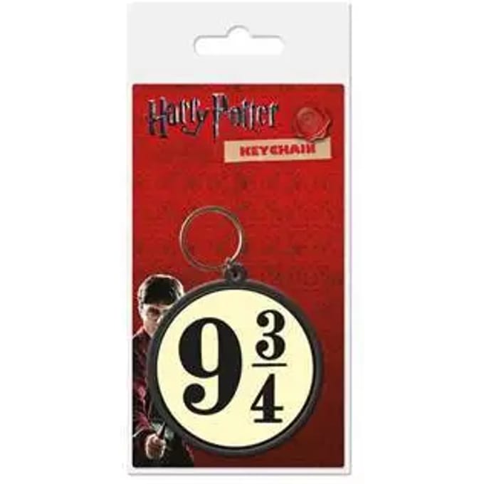 Harry Potter Platfrom 9 3/4 Rubber Keychain Sleutelhanger