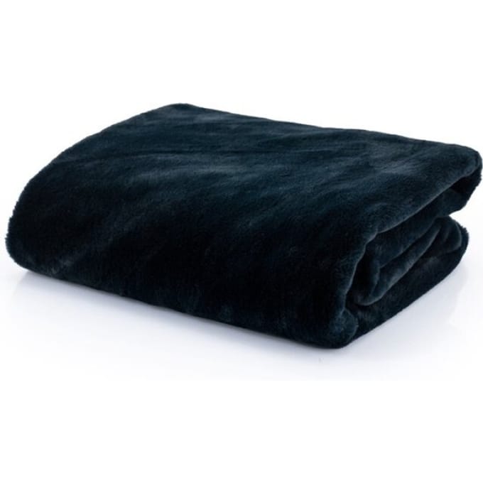 Furnilux Plaid lade donker blauw 140x170 cm