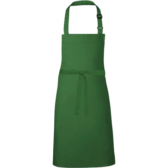 Link Kitchen Wear Barbecue Verstelbaar Schort (Fles groen)