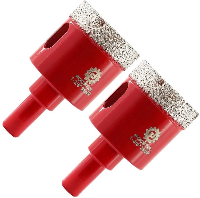Diamantboor Set 35 mm - 2 Stuks voor Tegels, Marmer en Graniet