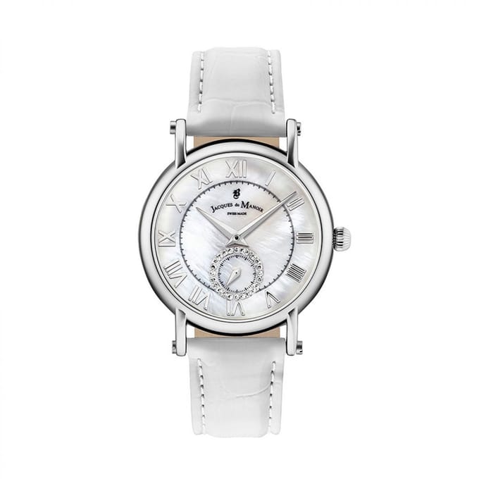 JACQUES du MANOIR VEN.02 Dames Horloge 36mm Swiss-Made