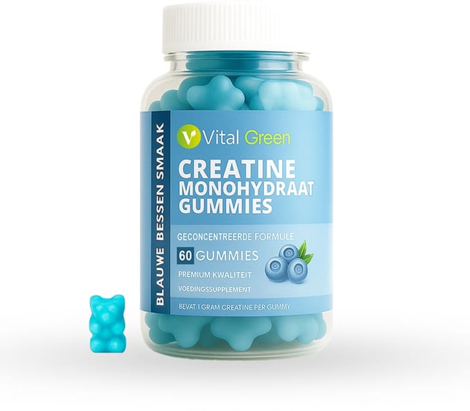 Vital Green - Creatine Monohydraat Gummies - 60 gummies