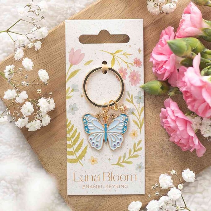Something Different - Luna Butterfly Sleutelhanger - Multicolours