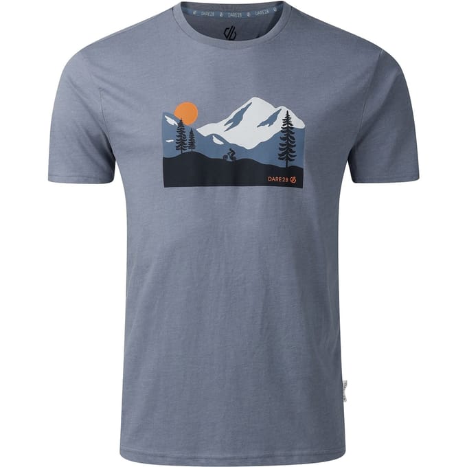 Dare 2B Heren Movement III Mountain Scene T-Shirt (Kwik)