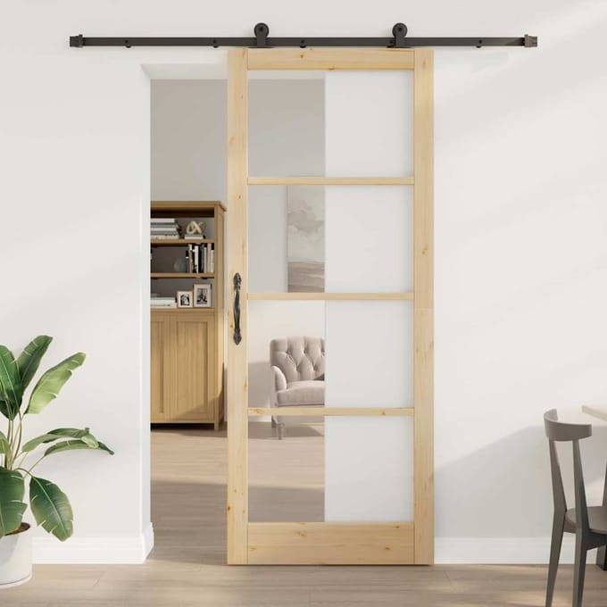 vidaXL - Schuifdeur - ORKDAL - Naturel - 93 - x - 232 - cm