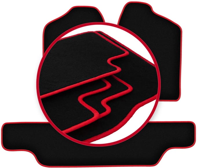 CARLUX-RED automatten voor: Opel Frontera A 3-deurs (1991-1998)