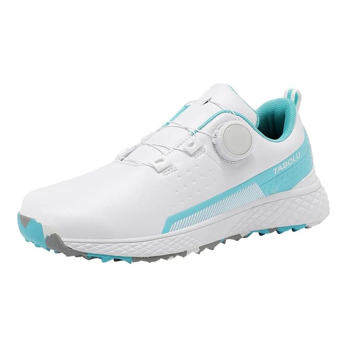 Chaussures de Golf pour Femmes Baskets Professionnelles en Cuir Grande Taille Marche Extérieure Plates Souples Mode Golfeuse 37