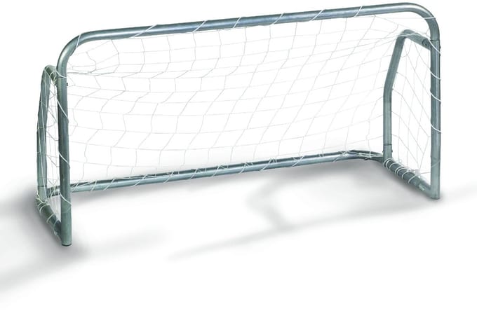 Avyna Voetbaldoel 150x80x70 cm – Compact Stalen Doel – Inclusief Net – Weerbestendig & Stevig