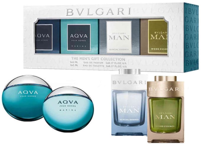 Bvlgari The Men's Gift Collection - Cadeauset voor heren - 4x 5 ml