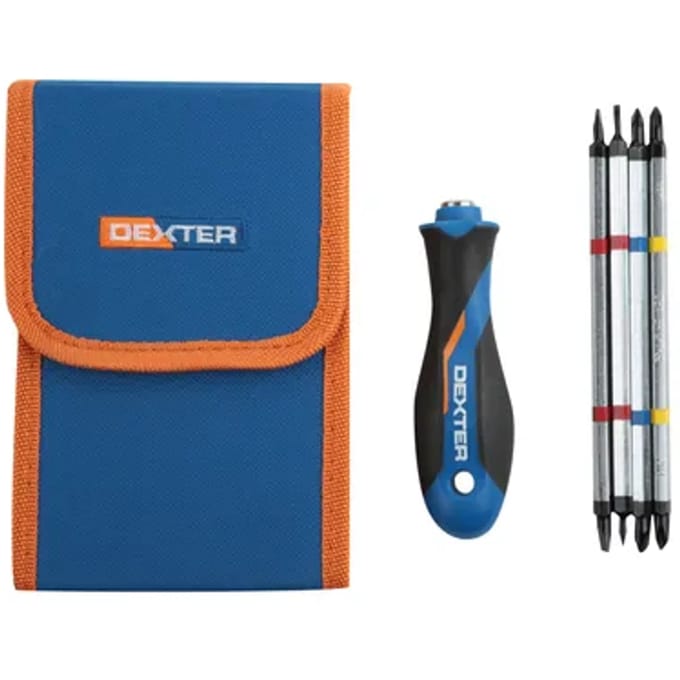 Dexter Precisie Schroevendraaierset - 5-delig - Magnetisch - In Houder
