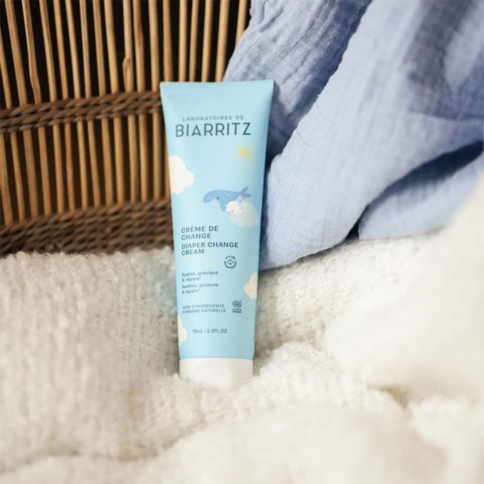 Lab De Biarritz Babycare diaper change cream 75 Milliliter