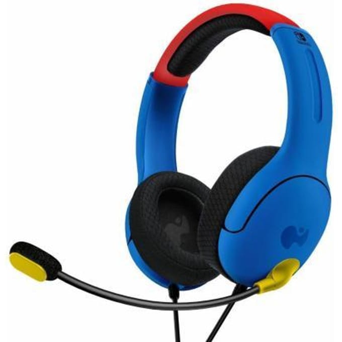PDP Airlite Bekabeld Headset - Mario Dash - Wired Headset - Nintendo Switch