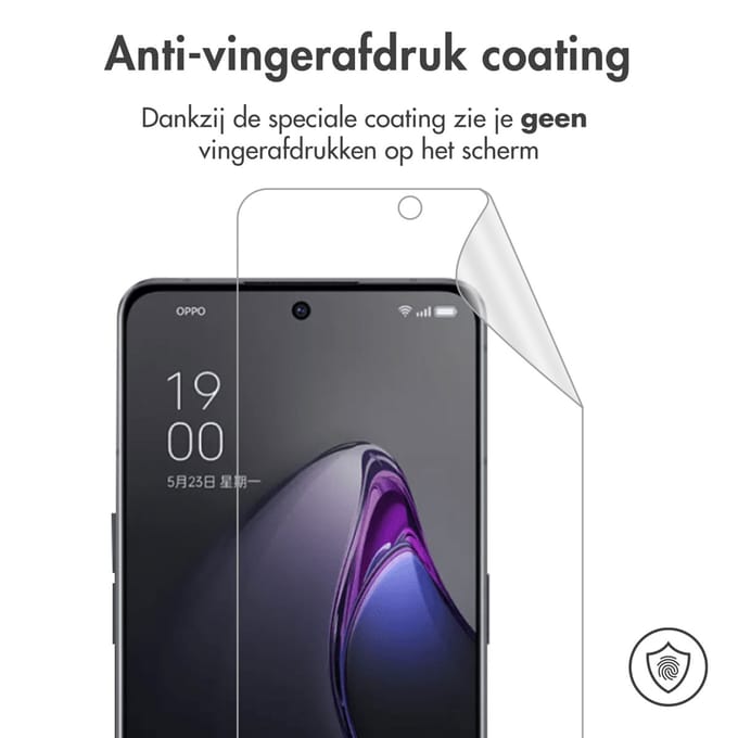 imoshion Screen Protector - Geschikt voor Oppo Reno 8 Pro 5G - Screenprotector Folie 3 Pack