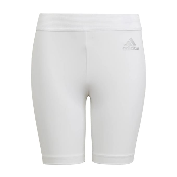 adidas Short Kinderen Techfit Tights Wit H23163 - Maat 116cm