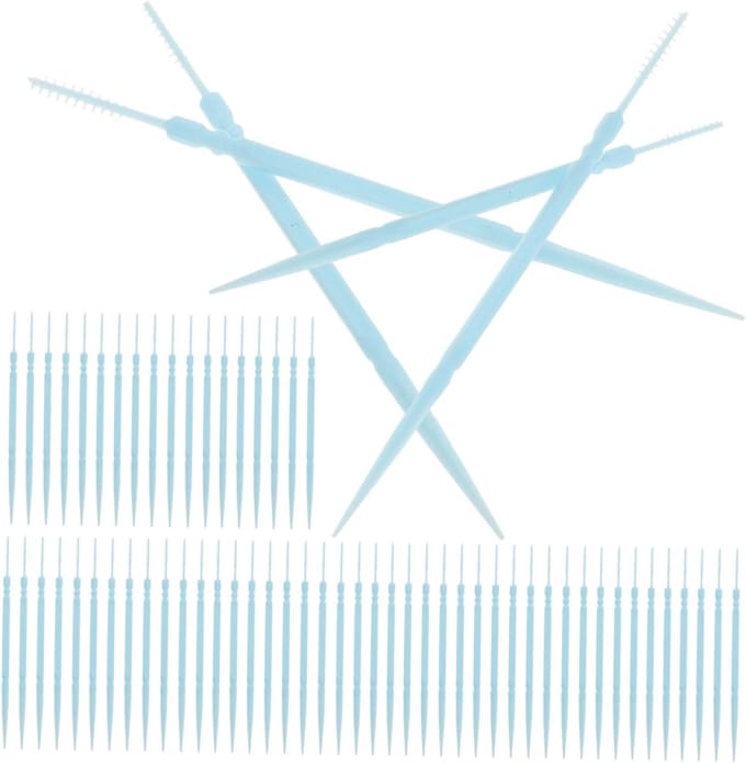 Tandenstokers Set - Floss Picks - Tanden Reinigen - Dubbelzijdig Ontwerp - 1060 Stuks - Wit