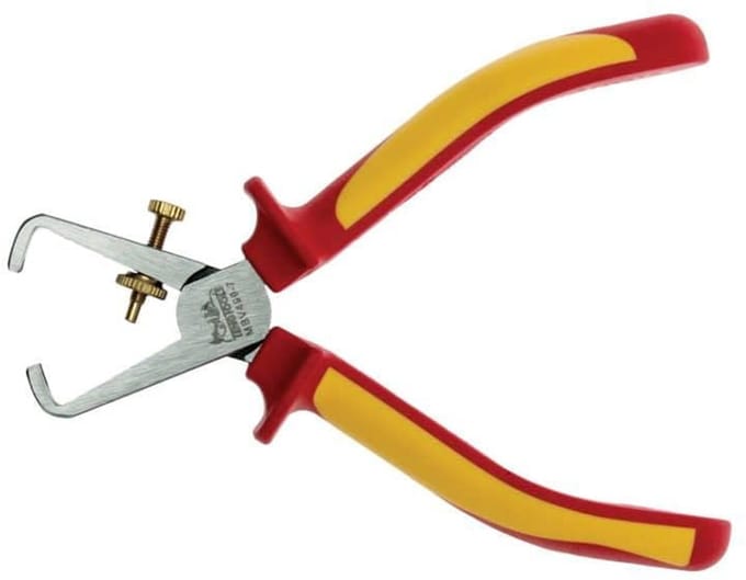 Geïsoleerde Striptang - Draadstripper Kabelstripper - Veilig Elektrisch Werk - 1000 Volt Geïsoleerd - 4.5 mm Snijbreedte - Rood