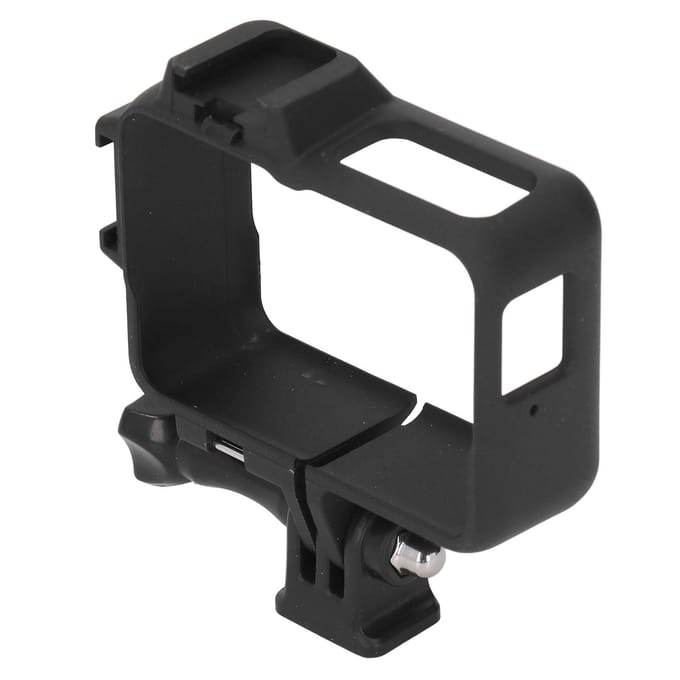 Beschermend cameraframe, schokbestendig, zwart voor Insta360 One RS-actiecamera gray