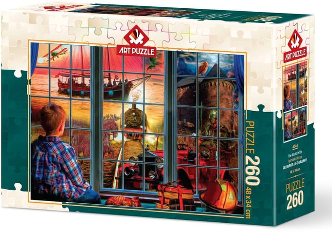 Art Puzzle The World in Me – Legpuzzel – 260 stukjes – 48 x 34 cm