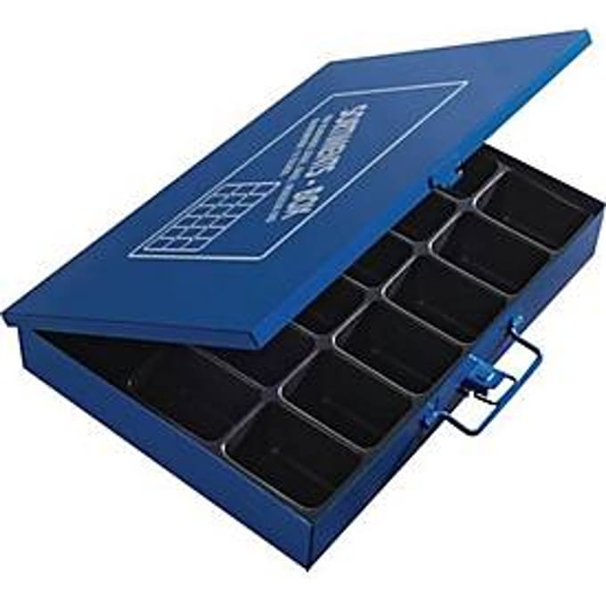 Assortimentsdoos B330xD240xH50mm 18 vakken zonder opschrift label