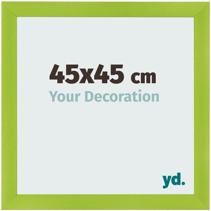 Your Decoration - Fotolijst 45x45 cm - MDF - Groen - Pisa