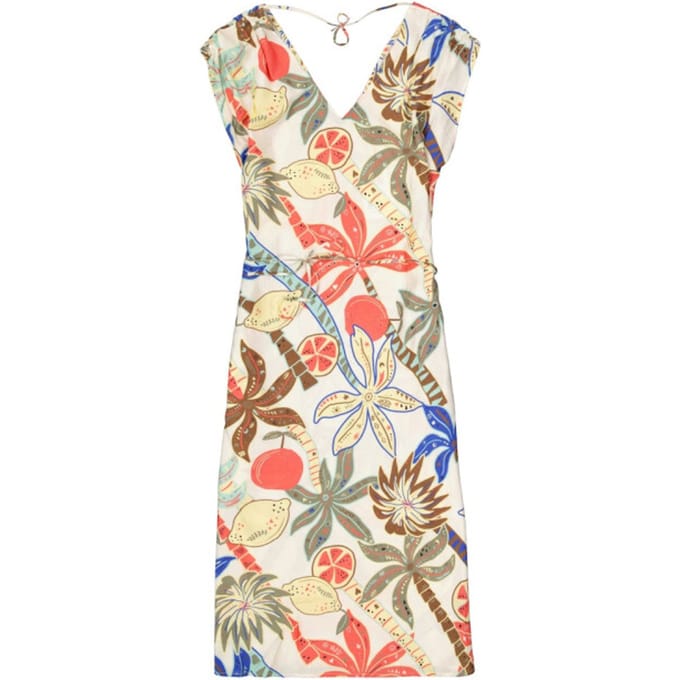 Garcia Jeans R260280 ladies dress ecru dessin