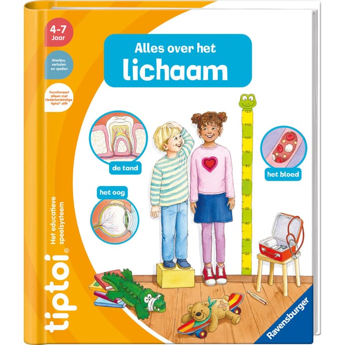 Ravensburger Tiptoi Alles over het lichaam Leerzame spellen