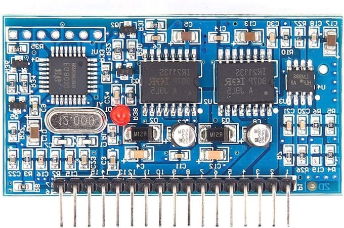 Sine Wave Omvormer Besturingsbord met EGS002, EG8010 en IR2110 Module voor Efficiënte Energieomzetting