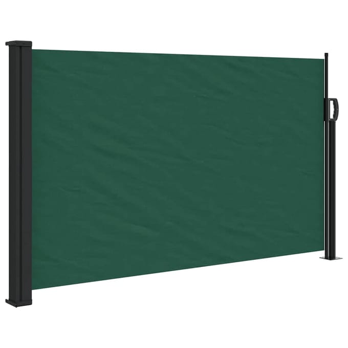 vidaXL - Windscherm - uittrekbaar - 120x500 - cm - donkergroen