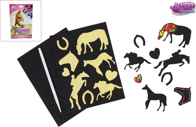 Horse Friends Kras stickers paard
