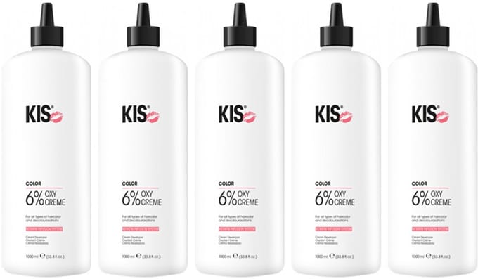 5x KIS OxyCream 6% 1000ml
