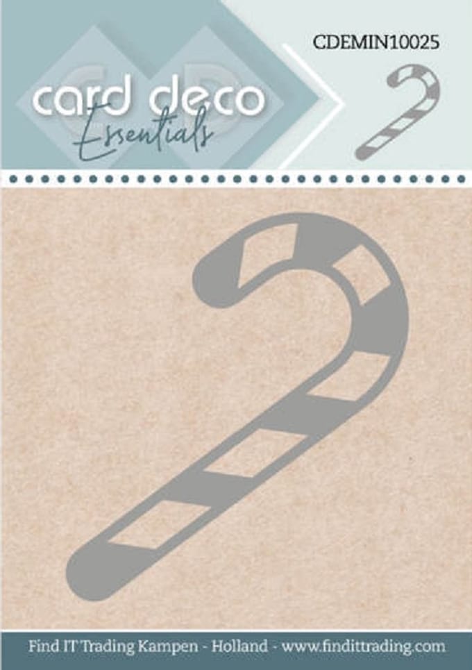 Card Deco Essentials - Mini Dies - Candy Cane