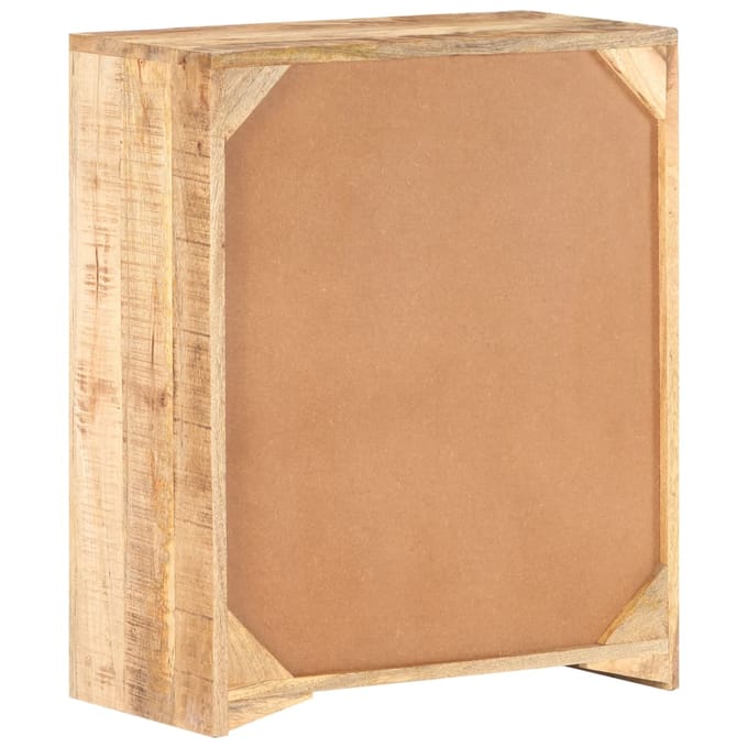 vidaXL - Dressoir - 59x33x75 - cm - ruw - mangohout