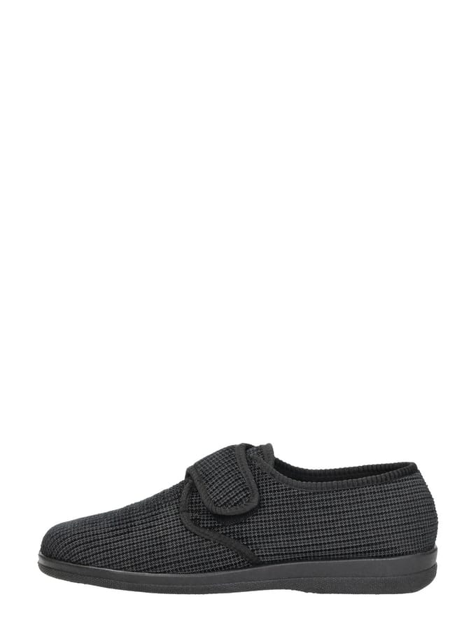 Comfort Plus Pantoffels Dicht Pantoffels Dicht - zwart - Maat 44