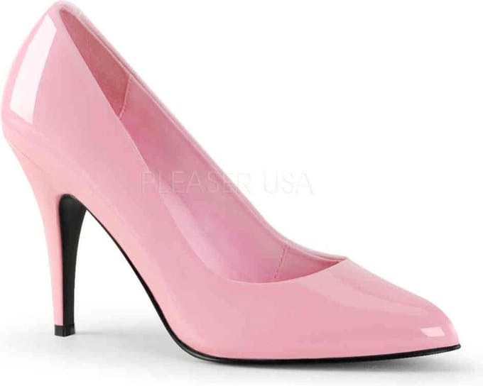 EU 37 = US 7 | VANITY-420 | 4 Classic Pump, Bright Pink Pat