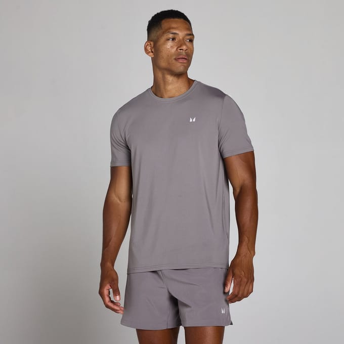 MP Men's Training Grid T-Shirt - Graphite - S