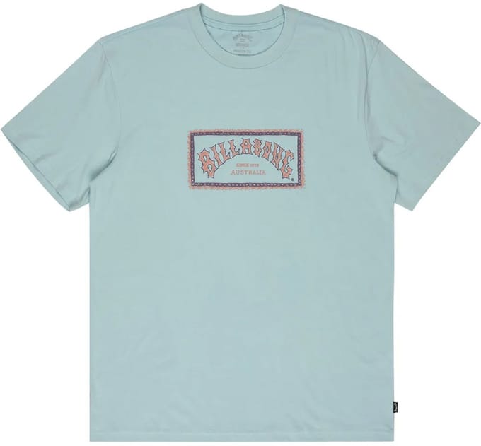 Billabong Arch Frame T-shirt Met Korte Mouwen Blauw S Man