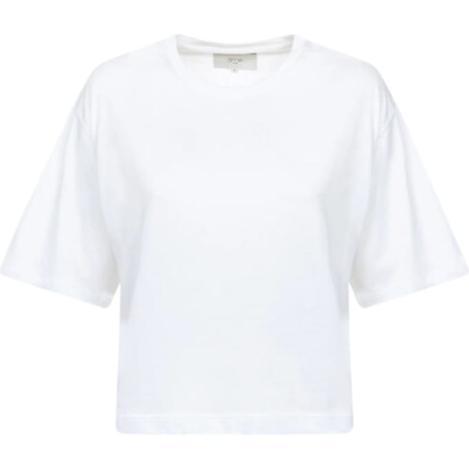 Âme Antwerp Moi T-shirts Wit Moi