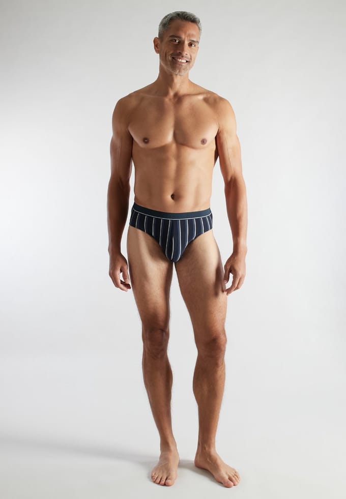 CECEBA Bamboo - Herenslip - 2-pack - Blauw