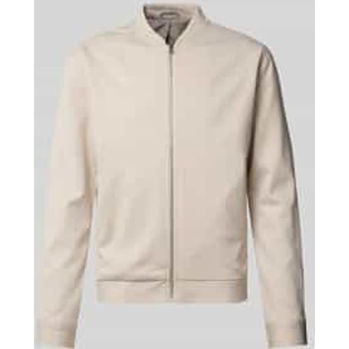 Sweatjack met opstaande kraag, model 'MARK'