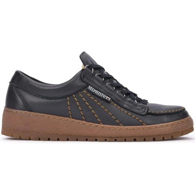 Mephisto Rainbow - heren veterschoen - zwart - maat 41 (EU) 7.5 (UK)