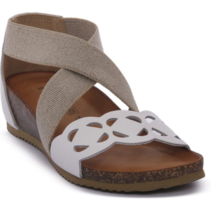 Sandalen met sleehak IgI&amp;CO ANTIBES BIANCO