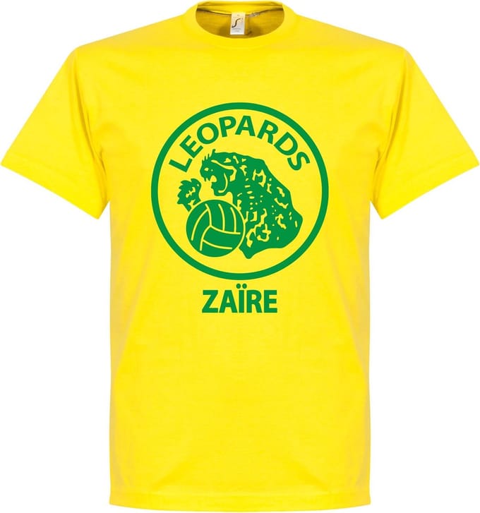 Zaire Leopards T-Shirt - Geel - L