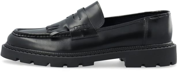 Bianco Leren loafers BIAJEFF