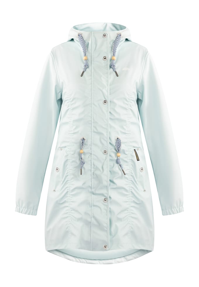 Schmuddelwedda Mackintosh bridgeport Dames Blauw-umint-280