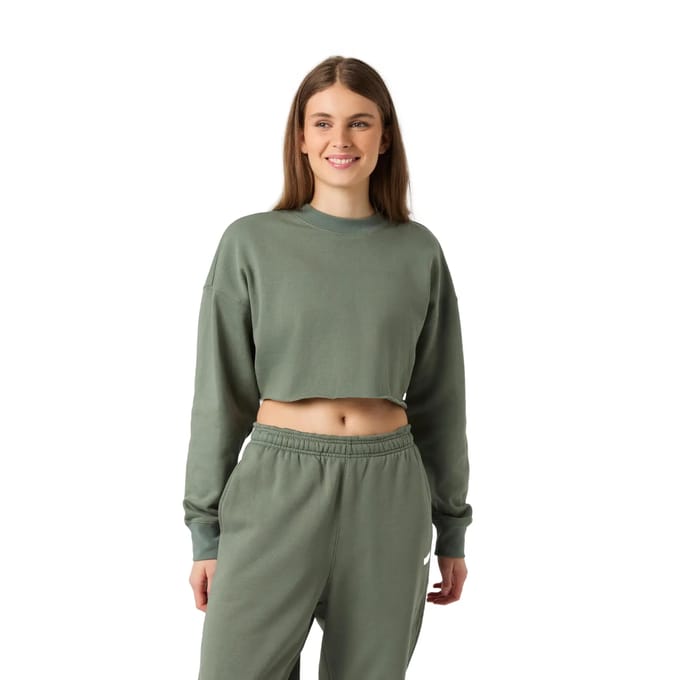 Cropped oversized sweatshirt dames Björn Borg Studio