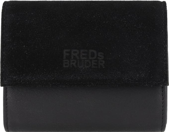 FredsBruder Sually Portemonnee 12 cm - Dames - Horizontaal - black