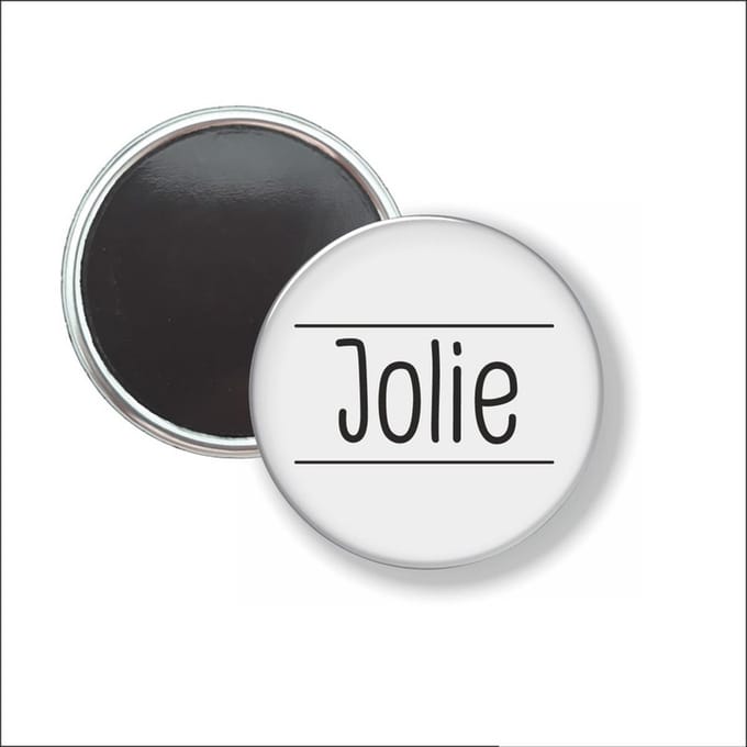 Button Met Magneet 58 MM - Jolie - NIET VOOR KLEDING
